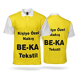 Kişiye Özel Nakış Polo T-Shirt