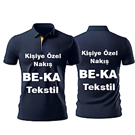 Kişiye Özel Nakış Polo T-Shirt