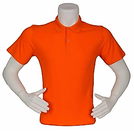 TURUNCU POLO YAKA T-SHIRT