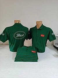 HAKIYEŞİL POLO YAKA T-SHIRT