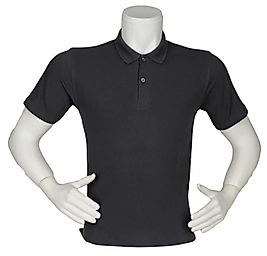 SİYAH POLO YAKA T-SHIRT